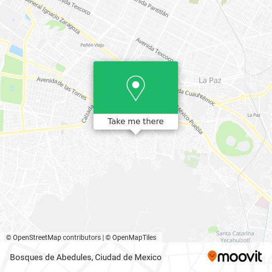 Bosques de Abedules map