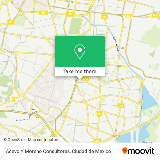 Acevo Y Moreno Consultores map