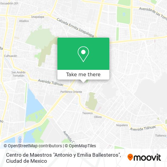 Centro de Maestros  "Antonio y Emilia Ballesteros" map