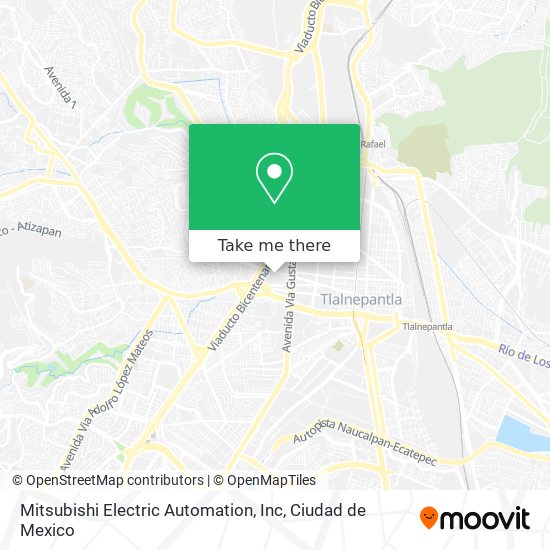 Mapa de Mitsubishi Electric Automation, Inc