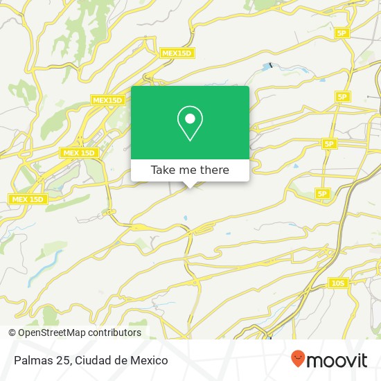Palmas 25 map
