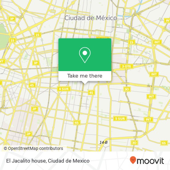 El Jacalito house map