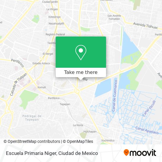 Escuela Primaria Niger map