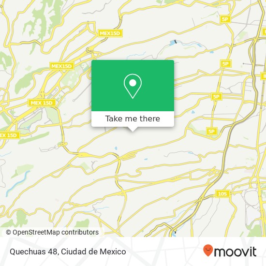 Quechuas 48 map