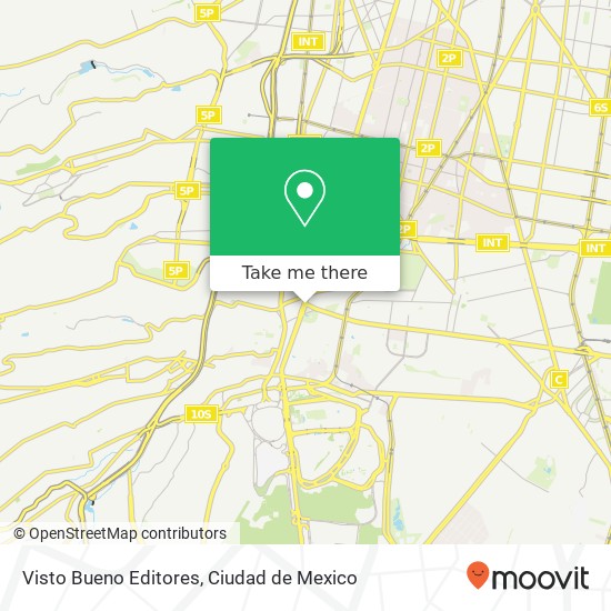 Visto Bueno Editores map