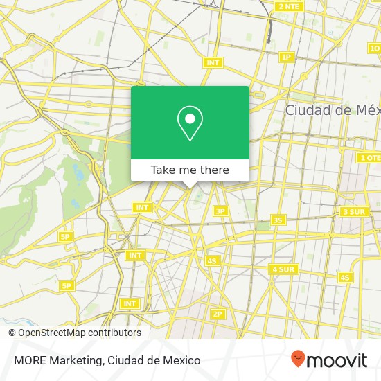 MORE Marketing map