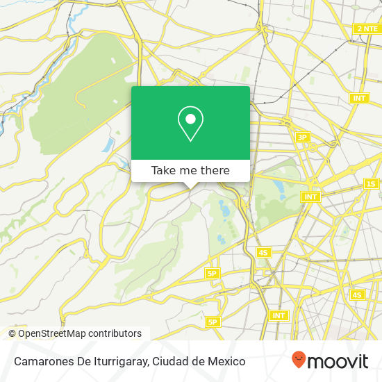 Camarones De Iturrigaray map