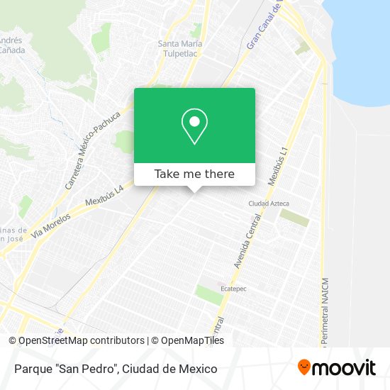 Mapa de Parque "San Pedro"