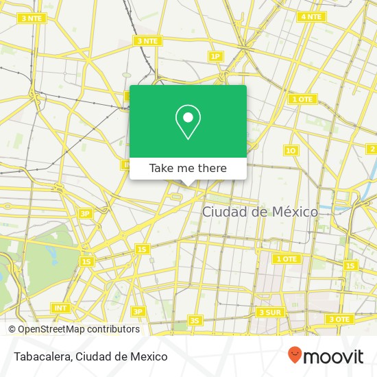 Tabacalera map