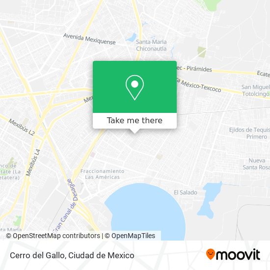 Mapa de Cerro del Gallo
