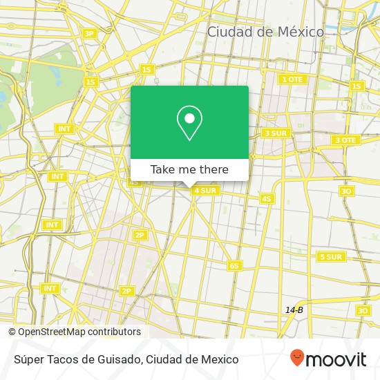 Súper Tacos de Guisado map