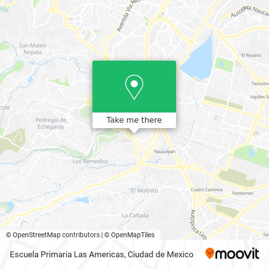 Escuela Primaria Las Americas map