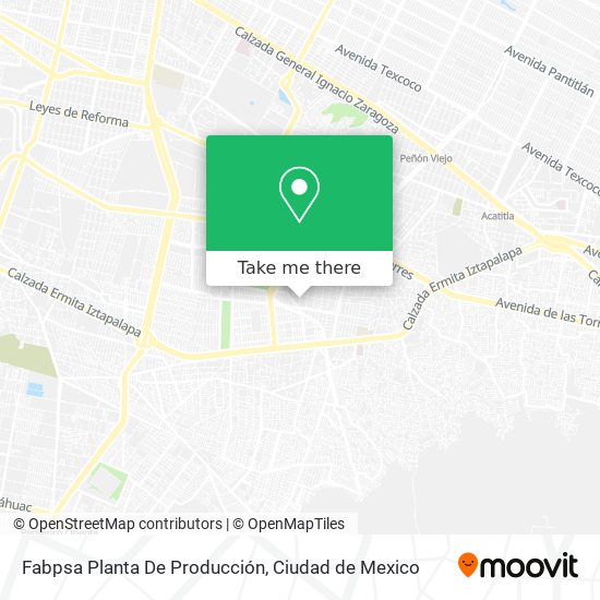 Fabpsa Planta De Producción map