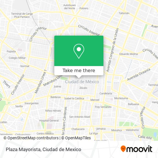 Plaza Mayorista map