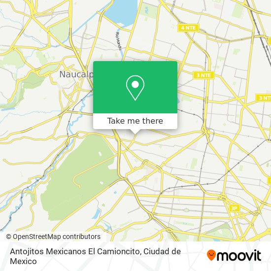 Antojitos Mexicanos El Camioncito map