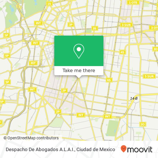 Despacho De Abogados A.L.A.I. map