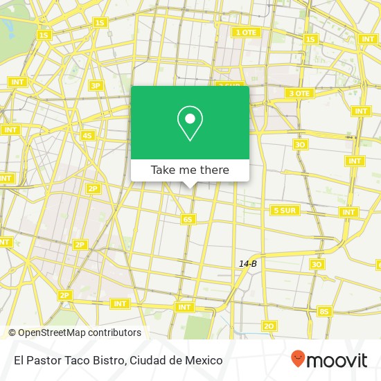 El Pastor Taco Bistro map