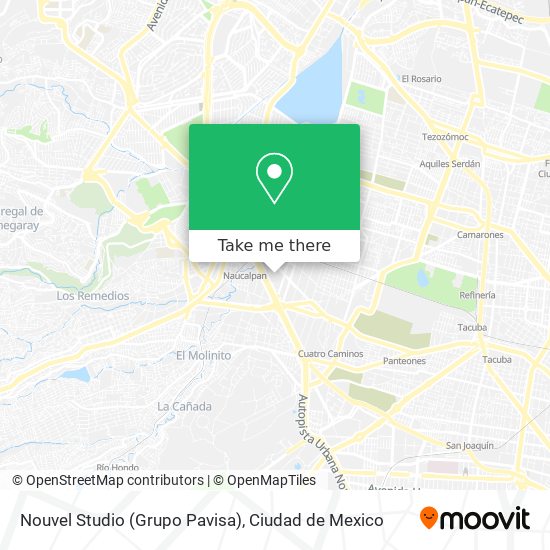 Mapa de Nouvel Studio (Grupo Pavisa)