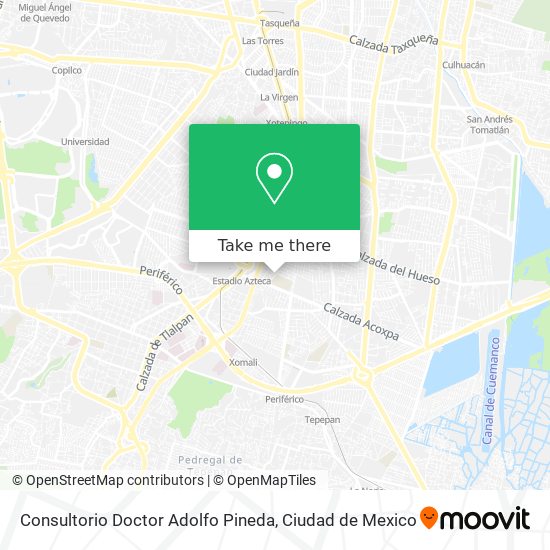 Consultorio Doctor Adolfo Pineda map