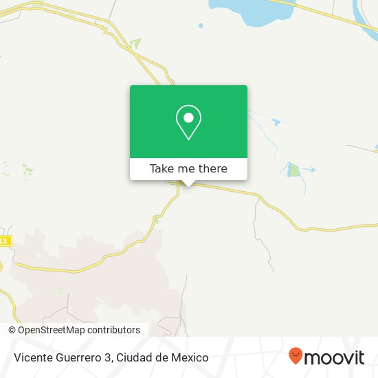 Vicente Guerrero 3 map