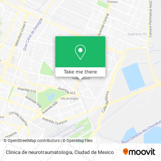 Clinica de neurotraumatologia map