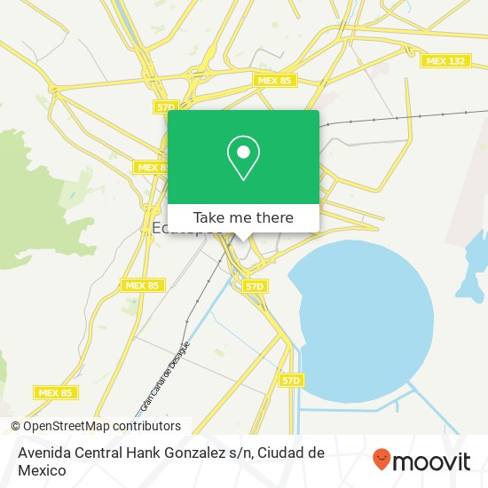 Avenida Central Hank Gonzalez s / n map