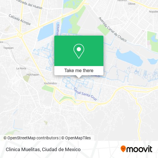 Clinica Muelitas map
