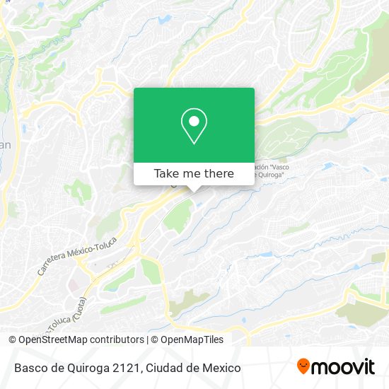 Basco de Quiroga 2121 map