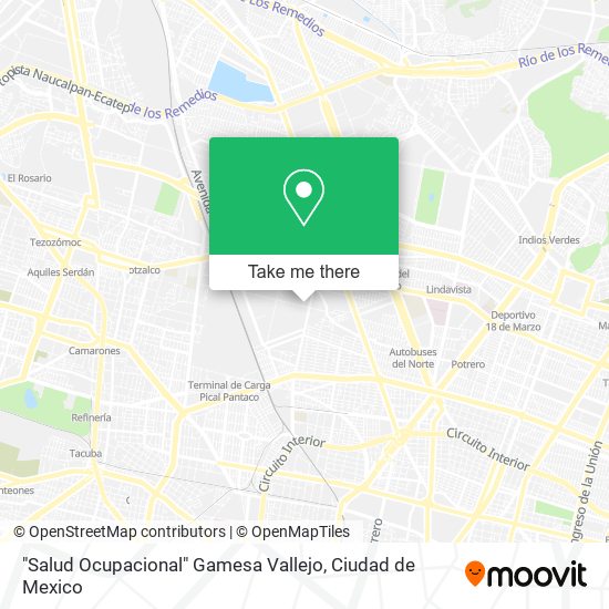 "Salud Ocupacional" Gamesa Vallejo map