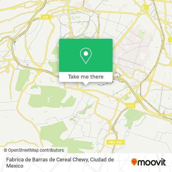 Fabrica de Barras de Cereal Chewy map