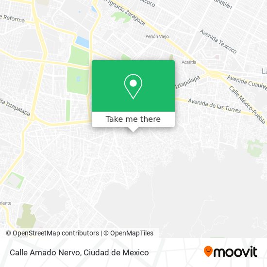 Calle Amado Nervo map