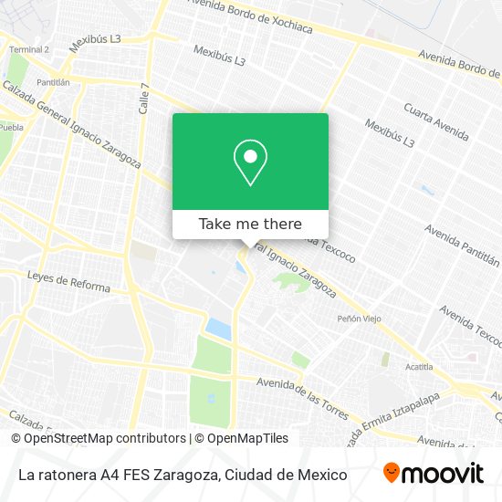 La ratonera A4 FES Zaragoza map