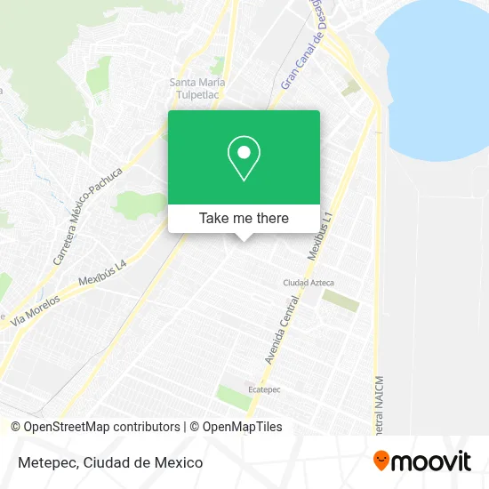 Metepec map