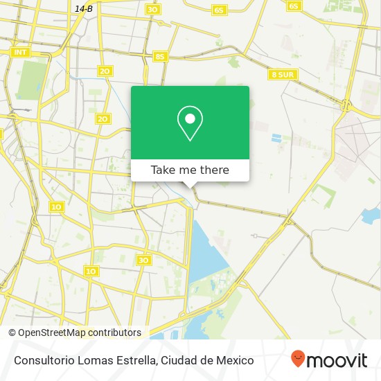 Consultorio Lomas Estrella map