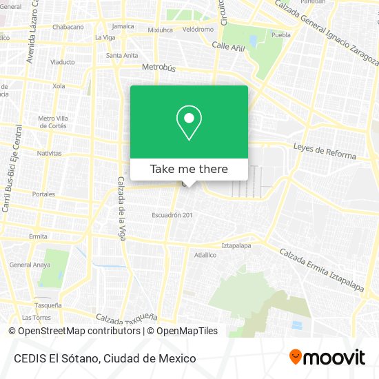 CEDIS El Sótano map