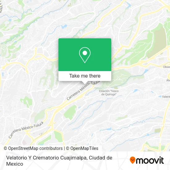 Velatorio Y Crematorio Cuajimalpa map