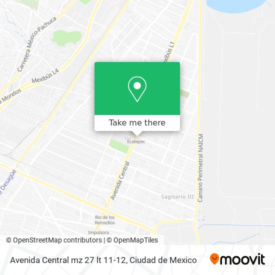 Avenida Central mz 27 lt 11-12 map