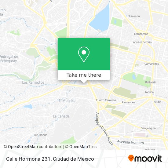 Calle Hormona 231 map