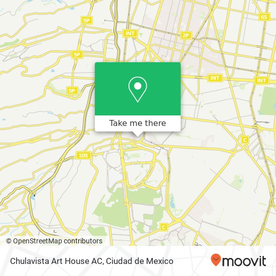 Mapa de Chulavista Art House AC