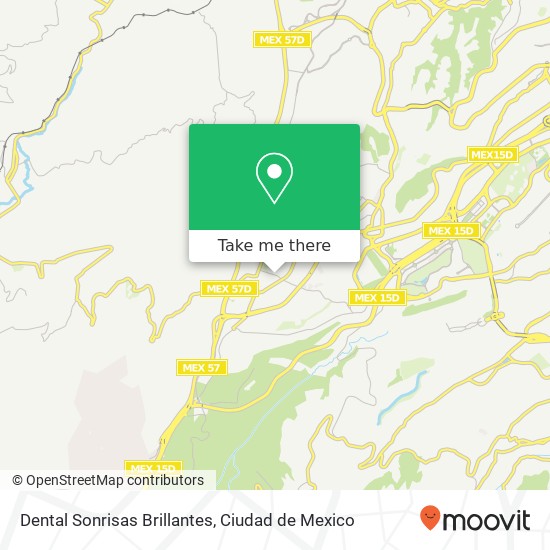 Dental  Sonrisas Brillantes map