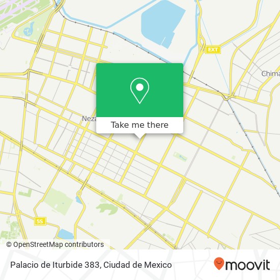 Palacio de Iturbide 383 map