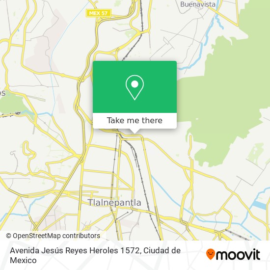 Avenida Jesús Reyes Heroles 1572 map