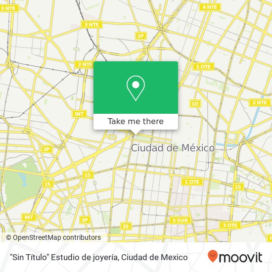 "Sin Título" Estudio de joyería map