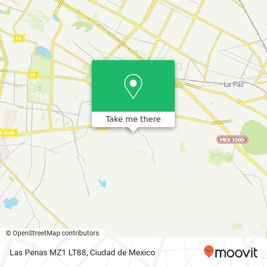 Las Penas MZ1 LT88 map