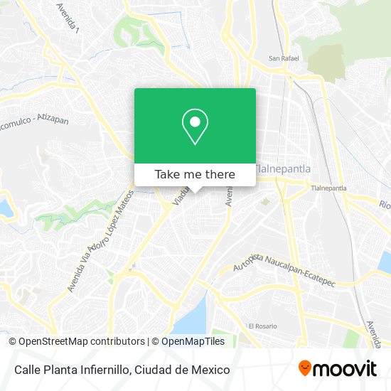 Calle Planta Infiernillo map