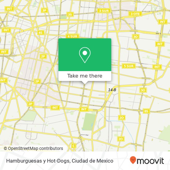 Hamburguesas y Hot-Dogs map