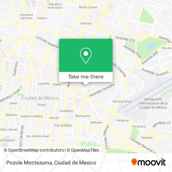 Pozole Moctezuma map