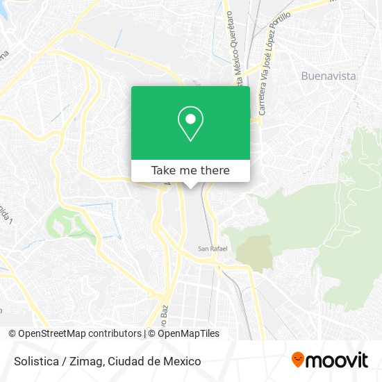 Solistica / Zimag map