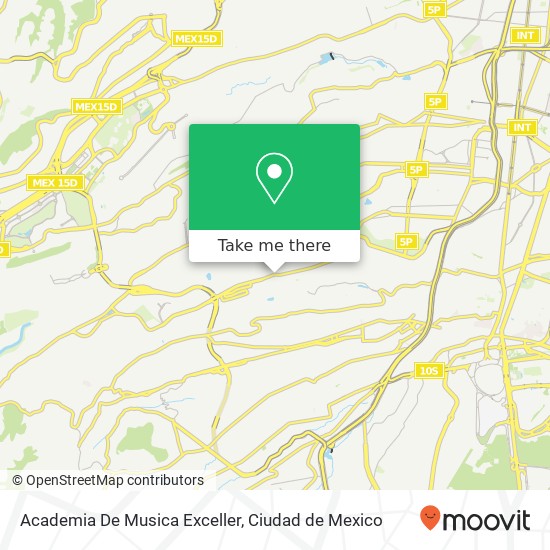 Academia De Musica Exceller map
