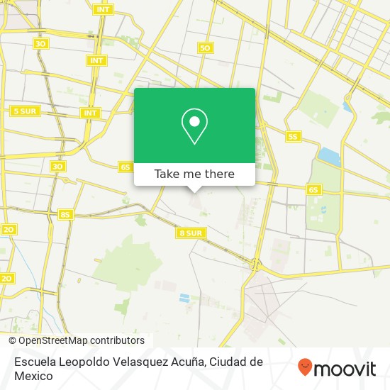 Escuela Leopoldo Velasquez Acuña map